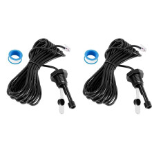 2X Durchfluss-Schalter, GLX-FLO-RP für Goldline Aquarite Salzsystem Metall Pool Durchflusssensor