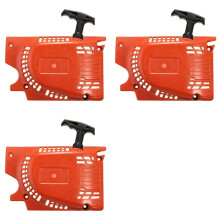 3X Rewind Pull for Chinese Chainsaw 45CC 52CC 58CC 4500 5200 Red Raptor Lawn Mower Engine Motor Parts