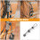 6St Compacte Hiking Houder Met Elastische Riem Voor Outdoor 5