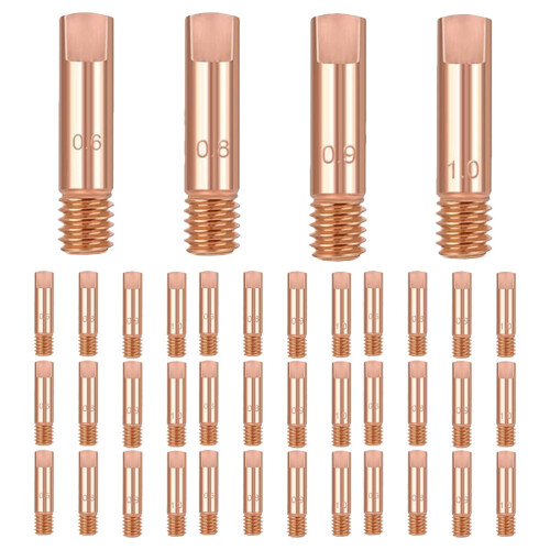 40St Roségouden Contact Tips Weld Accessoires Koperen