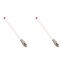 2X Probe Stylus L100 Ceramic Styli Rod 3D Three Dimensional Gauge Meter Coordinate Measuring Machine CMM Tip,M4xL100x6mm