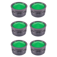 6X Filtre de Pulverisateur de Robinet 21Mm Accessoire de Salle de Bain Cuisine