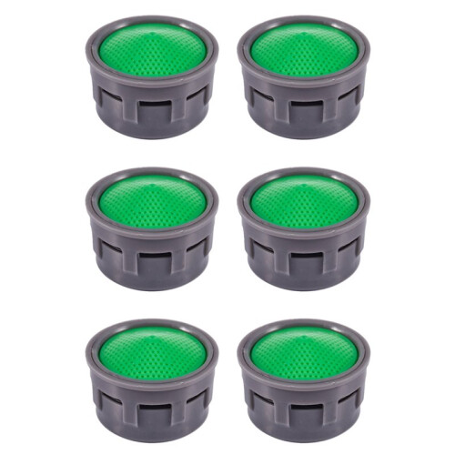 6X Kitchen/Bathroom Faucet Sprayer Strainer Tap Filter 21Mm