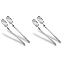 4 PCS Telescopic Inspection Mirror, Car Inspection Mirror, Retractable Extension Mirror for Vehicle Inspection