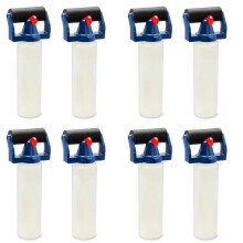 8PCS Glue Applicator Roller Dispenser PE Plastic Applicator Bottle 8Oz Glue Bottle for Wood Processing Painting Supply