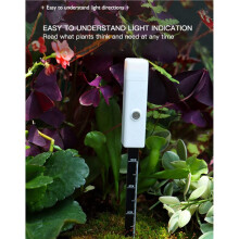 10X Soil Moisture Meter Plant Water Meter for Indoor and Outdoor Probe with 3 Color Indicator Lights
