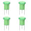4X Tuya ZigBee Soil Tester Temperature and Humidity Sensor IP66 Grade Waterproof APP Control Support View History 1
