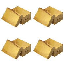 Bottle Sealing Wax Blocks - Resilient and Versatile Bottling Wax for Wine, 16 Wax Nuggets 0.5lb with PTFE-Tape,Gold