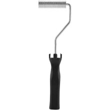10 Uds., Molde de Rayas de Paleta de Aluminio Laminado de Fibra de Vidrio, Kit de Rodillo Vertical FRP, Trabajo de GRP de Burbujas para Reparación de