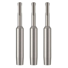 3Pc SDS Ground Rod Driver 13mm Earth Stake Hammer Drill Grounding Rod Metal Ground Rod Driver Power Tool
