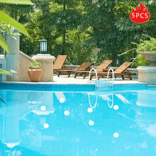 Pool Cleaning Balls, Fiber Balls, For Hot Tubs And Bathtubs, Oil-absorbing Balls For Use, For Re-scaling