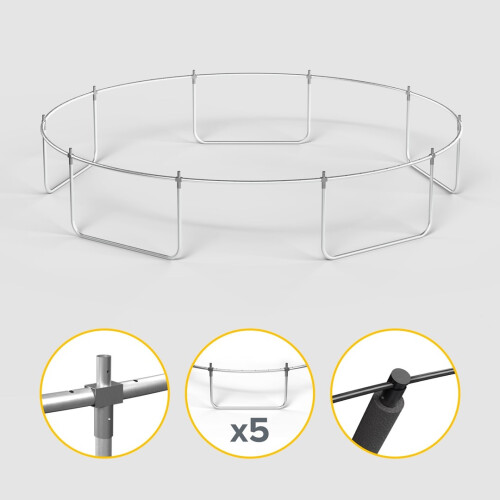 REBEL ACTIVE TRAMPOLINE PRO 15FT/457CM 1