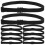 10St Modieuze Polyester Strikband Met Elastische Verstelbare Halsband 1