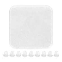 1200St Silicone Oorstopper Voor Oorbellen, Comfortabel En Duurzaam