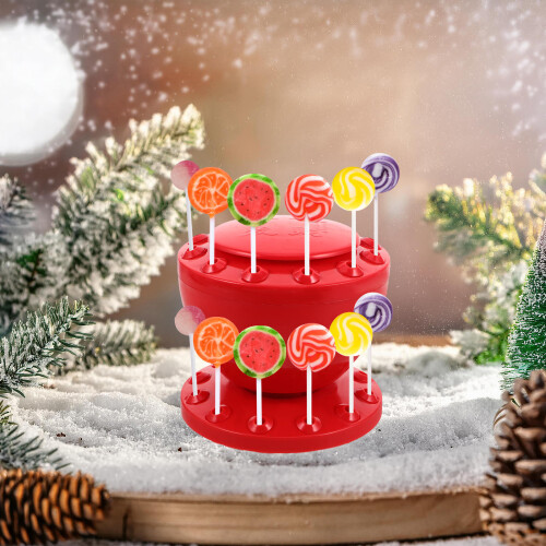 Rood Lollipop Stand Capaciteit Voor Feest En Bruiloft 2