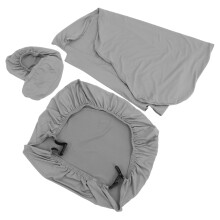 1Set Wasbare Polyester Bureaustoel Hoes Met Armsteun Bescherming