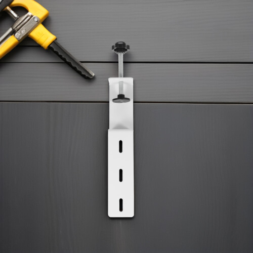 2St Wit Desktop Voor Pegboard, Bureauhouder 2