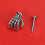 1Lip Piercing Studs Modieus Skelet Hand Lip Decoratie 3