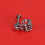 1Lip Piercing Studs Modieus Skelet Hand Lip Decoratie 4