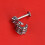 1Lip Piercing Studs Modieus Skelet Hand Lip Decoratie 5