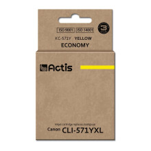Actis KC-571Y Ink (replacement for Canon CLI-571Y; Standard; 12 ml; yellow)