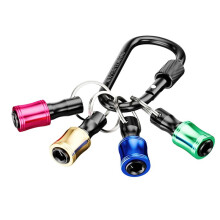 4 Szt. Kolorowy 1/4 Sześciokątny Uchwyt Bit Conversion Rod Brelok Typ Sześciokątny Bit Storage Quick Connect Rod