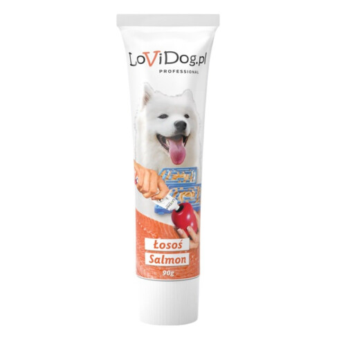LOVIDOG Salmon paste - dog treat - 90g