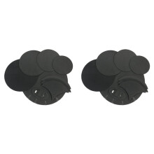 Drum Mute Pads Set,20Pcs Foam Drum Mute Pads,Soundproof Foam Cotton Drum Heads Replacement