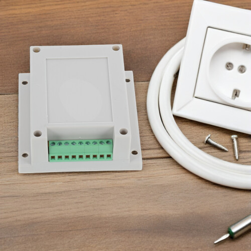 1X Plastic Behuizing Junction Box Met Hittebestendige Eigenschappen 2