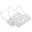 2St Witte Metalen Matrasblokkeerder Met Extra Grip Voor Bedframes 6