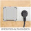 1X Plastic Behuizing Junction Box Met Hittebestendige Eigenschappen 6