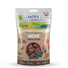BALTICA Przysmaki regionĂłw Turkey with forest fruits - dog treat - 100g