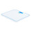 Bathroom scale ADLER AD 8183 with edge lighting White 1