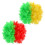 2St Gekke Haar Pruik Met Kleuren Feest 1