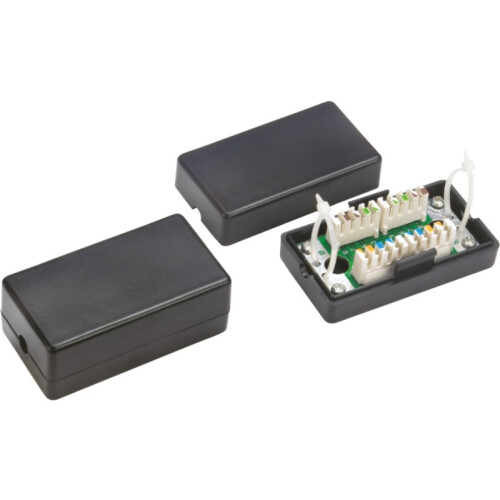 Alantec WTM06 network junction box Cat5e Black 1