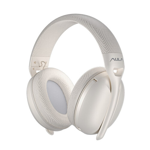 AULA S6 Champagne Headphones 1