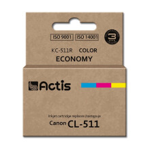 Actis KC-511R Ink (replacement for Canon CL-511; Standard; 12 ml; color: cyan magenta yellow)