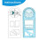 8 Pcs Multifunctional Geometric Ruler Plastic Circle Drawing Tool Drafting Templates Clear Graphic Design Tools 1