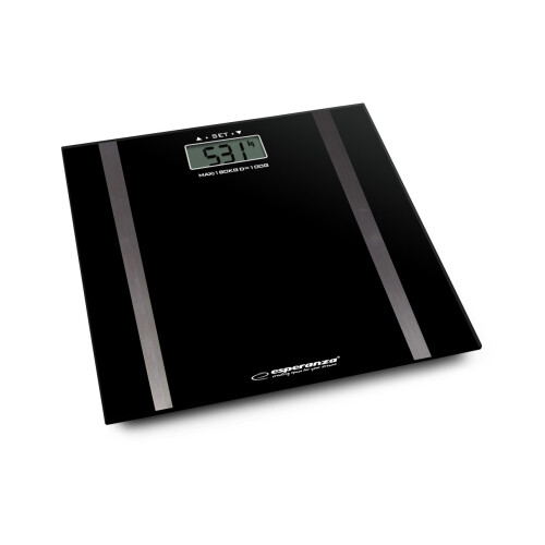 Esperanza EBS018K personal scale Rectangle Black Electronic personal scale