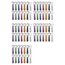 70pcs Torch Key Ring LED Key Pendant Torch Aluminium Small Hand Lamp Torch Children for Outdoor Camping Cycling