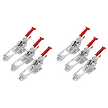 6 Pack Toggle Clamp, Heavy Duty Latches, 2000Lbs Holding Capacity Adjustable Lock, for Industrial EquiIpment