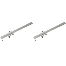 2X Caliper Marking Vernier Caliper 0-200mm Stainless Steel Parallel Marking Vernier Caliper Marking Gauge Measuring Tool