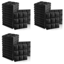 36Pcs Acoustic Foam Panels, Soundproofing Insulation Foam, 30x30cm, No Adhesive