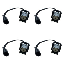 4X 6Pin Intelligent Injector Plug for Injector Plug Cable Adapter 23670-11030