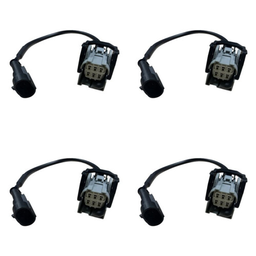 4X 6Pin  Intelligent Injector Plug for  Injector Plug Cable Adapter 23670-11030 1