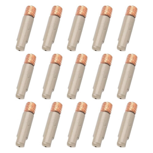 30PC Ceramic Coated MIG Welding Tips Set, 0.8mm Anti-Spatter Nozzles for Enhanced Welding Performance 1