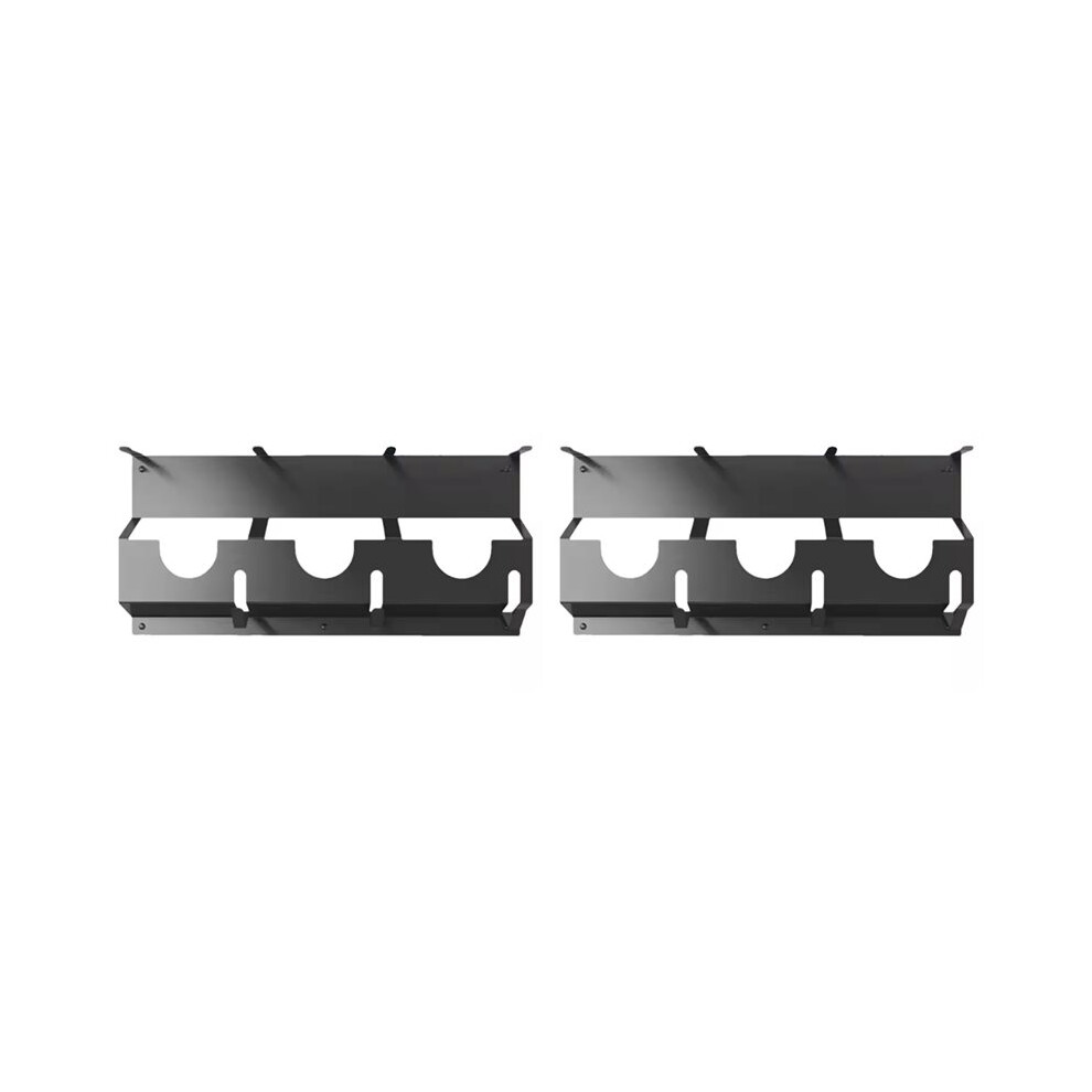 2X Angle Grinder Wall Storage Mount Metal Wall-Mounted Hanging Shelf Fixed Polishers Holder Stable Storage 6032101749711