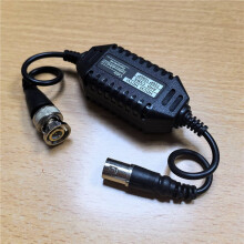 2X High Quality Ground Loop Isolator Video Balun Coaxial BNC Male to Female CCTV Anti-Jam No Power Required