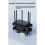 2X Z-X4 Router Cooling Base Dual Fans Bracket Rack USB Power Interface 140mm Fan Heatsinks Bracket 10