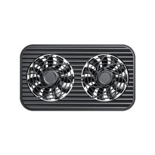 2X Z-X4 Router Cooling Base Dual Fans Bracket Rack USB Power Interface 140mm Fan Heatsinks Bracket